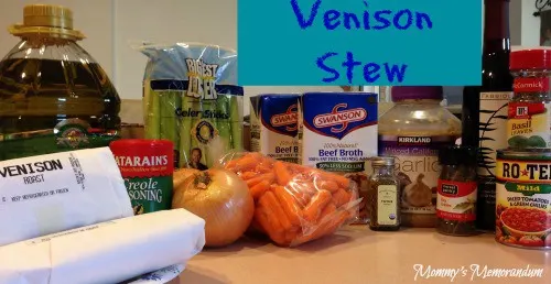 venison stew #recipe ingredients