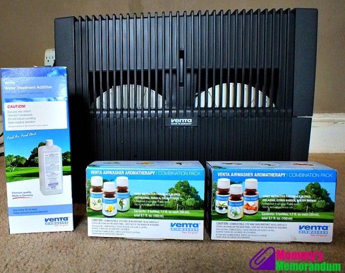 venta air washer cleaner and essential oils