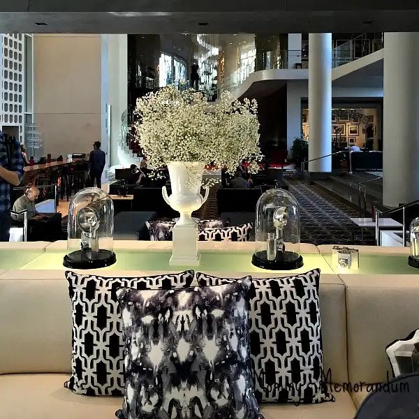 w hollywood hotel lobby