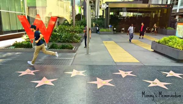 w hollywood hotel walk of fame