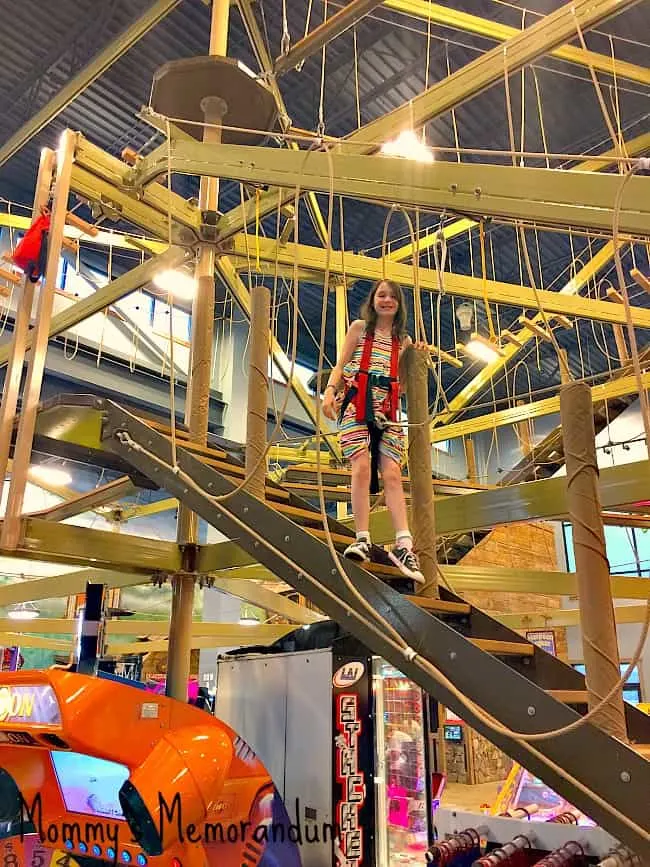 wilderness at the smokies adventureland rope course