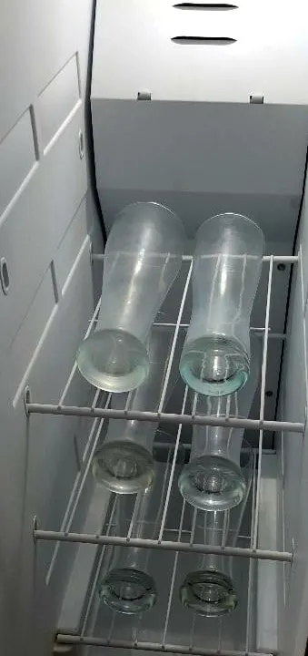 windsor boutique hotel glasses in freezer