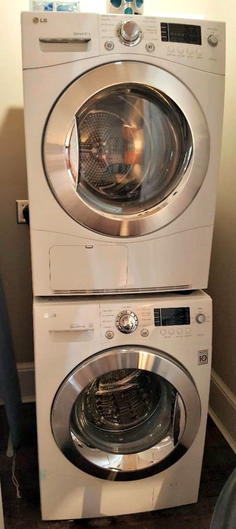 windsor boutique hotel lg washer and dryer