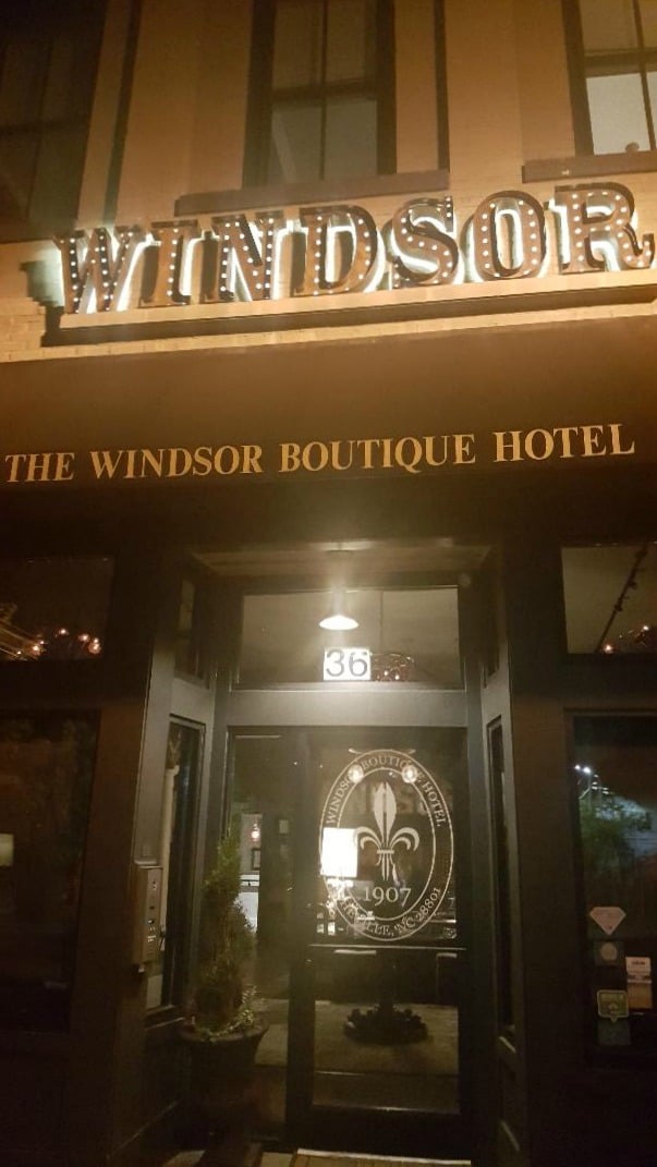 windsor boutique hotel windsor lit up