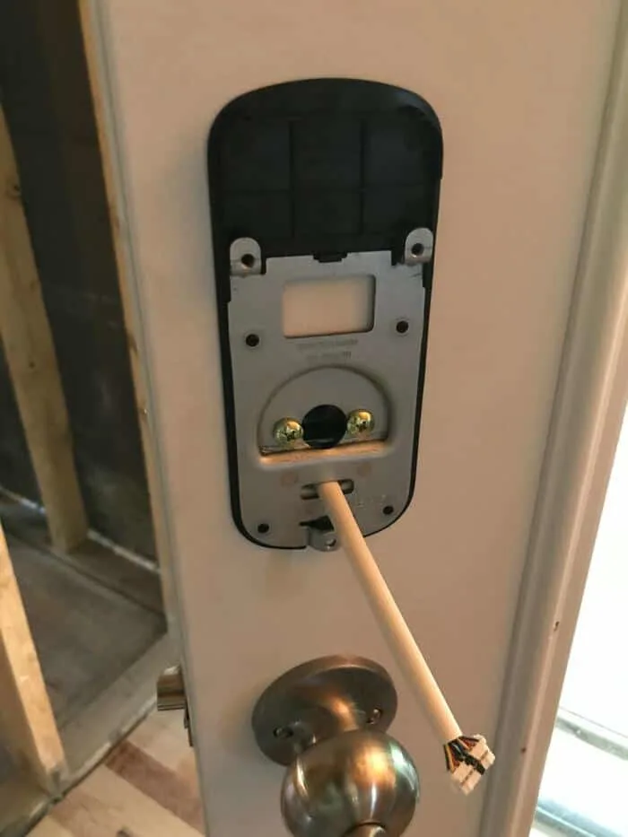 yale smart lock installation